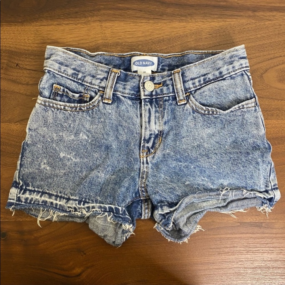 Old Navy Shorts Girls Acid Wash